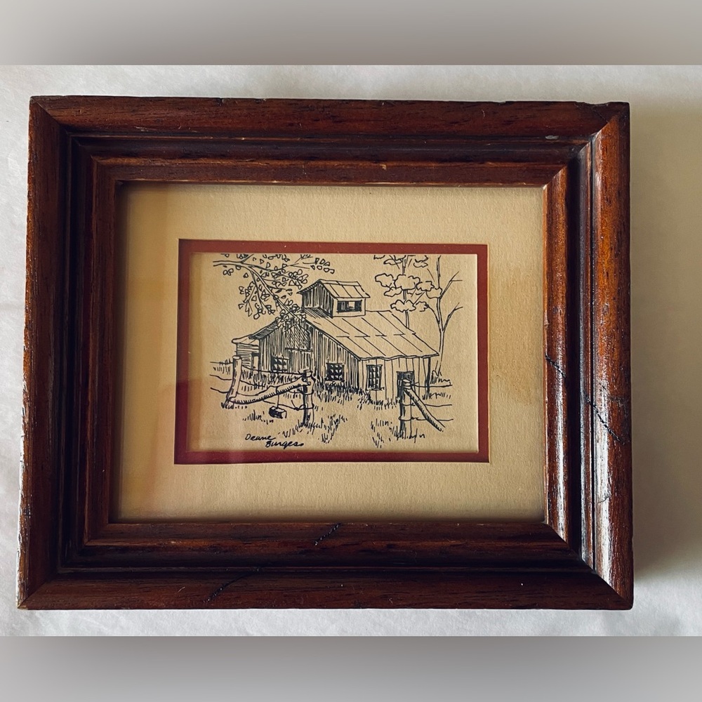 Small Original Ink Drawing - Picture 2 of 5